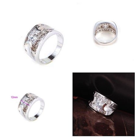 18K Guldfyllda Guld gulddoublé Filled CZ Ring