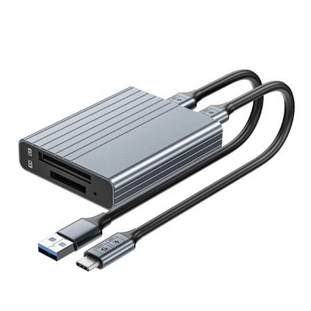 Kortläsare USB3.1 Typ A/B Kortläsare Multifunktionsstöd 10Gbp förCFExpress