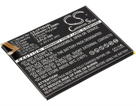 Batteri til SmartPhone, Mobil til Coolpad Y91, Fengshang 3, Y803-9