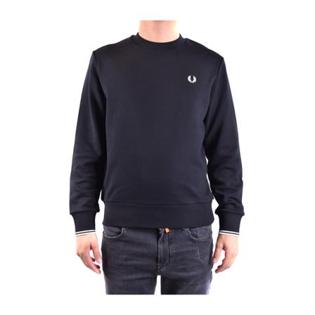 Fred Perry Sweatshirts Hoodies blå, Herr, Herr, Storlek: S