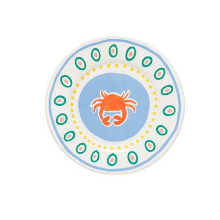 Costa Nova Summer Blizz tallerken 22 cm, crab | KitchenOne