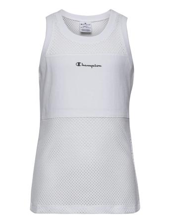 Tank Top T-shirt Ærmeløs Hvid Champion