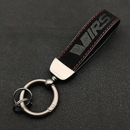 Luksuriøs bilnøkkelring i semsket skinn for Skoda Kodiaq Superb Fabia 1 2 3 4 A5 A7 Mk1 Mk2 Mk3 Mk4 Octavia Vrs nøkkelringtilbehør