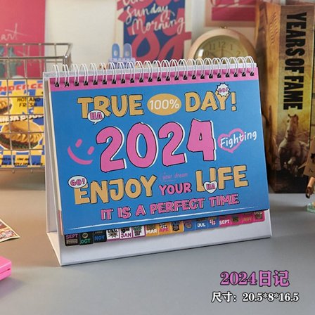 Työpöytäkalenteri Minimalistinen kalenteri STYLE 1 STYLE 1