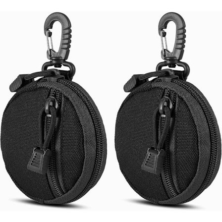 Organisatorveske for reise, sport og camping - 2-pakning i svart - Kompatibel med alle merker