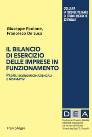 Il bilancio di esercizio delle imprese in funzionamento. Profili economico-aziendali e normativi Giuseppe Paolone