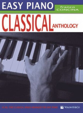 Easy piano classical anthology Franco Concina