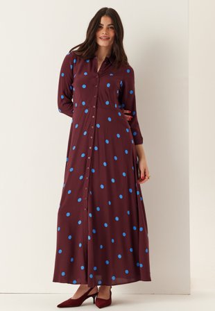 YAS-Yassavanna Long Shirt Dress-L