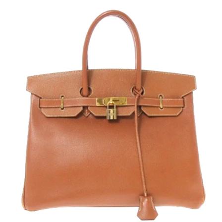 Hermès Vintage Pre-owned Handbags Brun, Dame Vintage Tasker, Størrelse: ONE Size