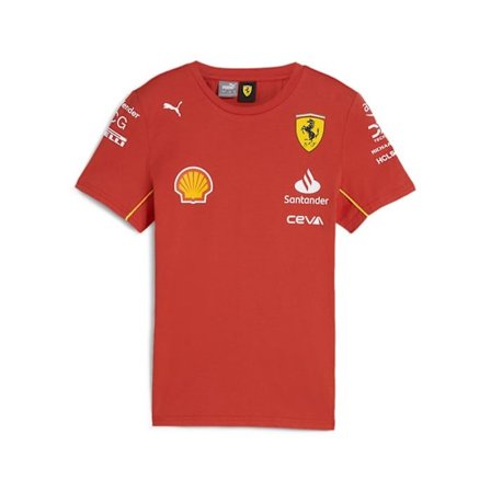 Ferrari Scuderia Officiell Formel 1 T-shirt för barn Röd