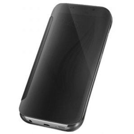 Samsung S8 Plus Flip fodral View Cover - Svart