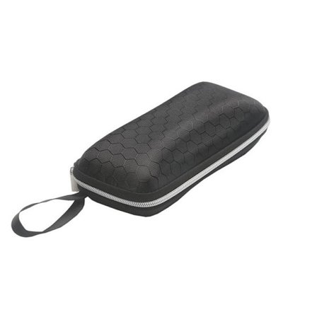 Suuri urheilulasikotelo/aurinkolasikotelo musta