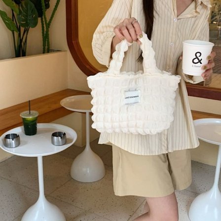 Lille Tote Bag Shopper Pung BEIGE