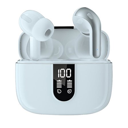 Bluetooth hörlurar True Wireless Earbuds Led Power Display-hörlurar med trådlöst case In-ear-hörlurar med mikrofon