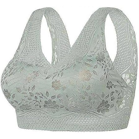 Ortopedisk BH for kvinner, anti-henge-BH for eldre kvinner, holdningskorrigerende BH, pustende push-up BH-Xin