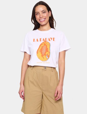 Saint Tropez Hardasz T-Shirt - White - S