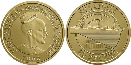 Danmark 2008 - Selandia - 20 kr.
