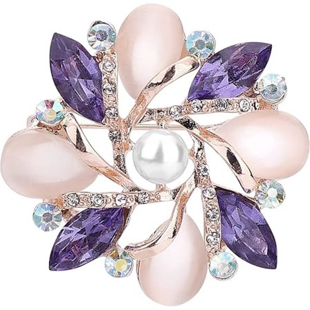 Roseblomst Brosje Nål Håndlaget Rose Blomster Brosjer for Mote Kvinner Menn Klær Kjoler Dekorasjon