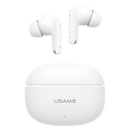 USAMS Echo E05 Langattomat Kuulokkeet In-Ear Bluetooth Dynaamiset Ajurit - Valkoinen