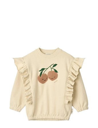 Liewood Marcella Placement Sweatshirt - Cream - 86/92