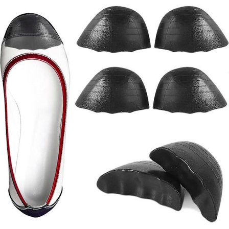 Sko Fyll Innlegg for Løse Sko, Tåfyll Innlegg Får Sko til å Passe, Halv-Størrelse Såler Sko Størrelse Reduserer Sko Innlegg for Kvinner - 2 Par