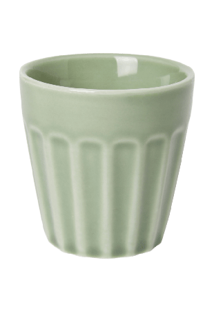 PORTOLINO LIVING Espressokopp i stengods Muggar & koppar Grön ONESIZE