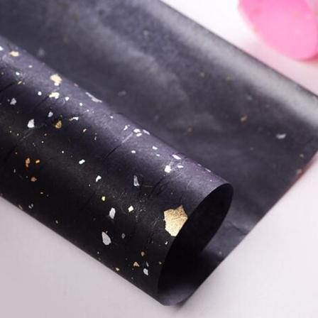 10 arkkiä, Kukkapaperi pilvi paksuuntunut paperi kulta- ja hopeapisaroita fancy paper musta lahjapaperi