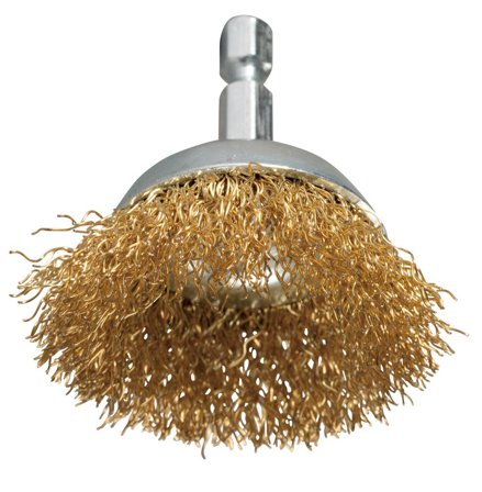 Makita D-73601 Stålborste 1/4", 4 500 min−¹ 38 mm, Kapa, slipa & polera