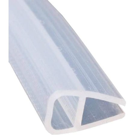 Tettelist for baderomsdør, dusjvegg, buet vindu