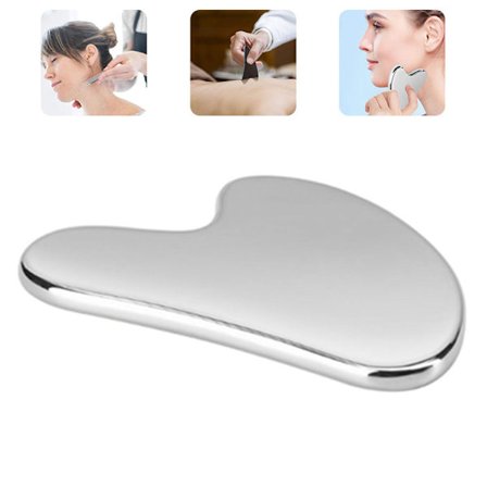 High-Quality 304 Stainless Steel Gua Sha Scraping Massage Tool - in stock _jar