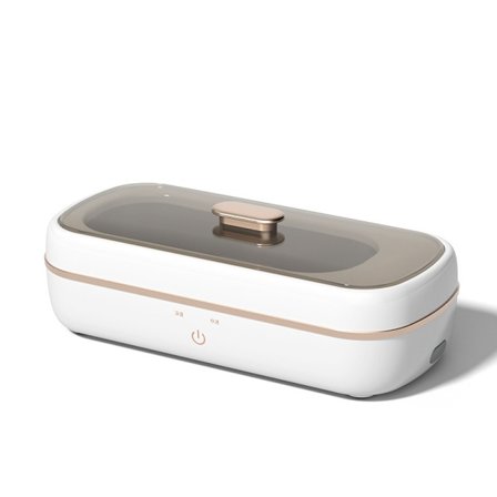 Ultralydsrenser til Aligners - Multifunktionel Rengøringsenhed til Bøjler, Gebis, Briller, Smykker og Mere