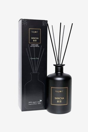 Kayori - Tuoksutikut Shincha 500 ml - Musta - Tuoksukynttilä & tuoksutikut - - Homeroom
