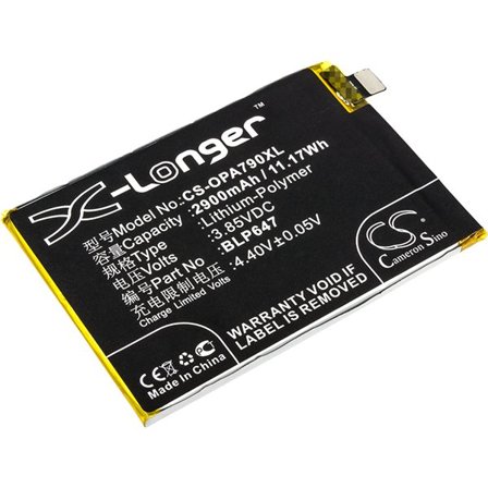 Batteri til SmartPhone, Mobil til OPPO A79, A79t, A79t Dual SIM og andre.