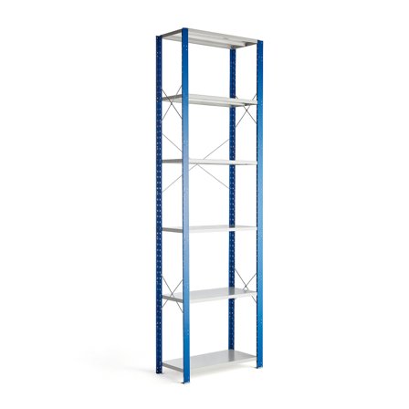 Regalsystem MIX, Grundmodul, 3000 x 800 x 400 mm