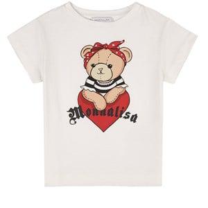 Monnalisa White Graphic T-shirt 4 Years - Tops - 4 years - White