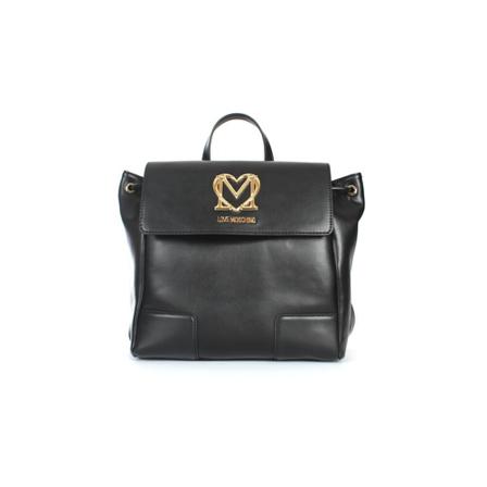 Moschino, Backpacks Zwart, Dames, Maat:ONE Size,leer