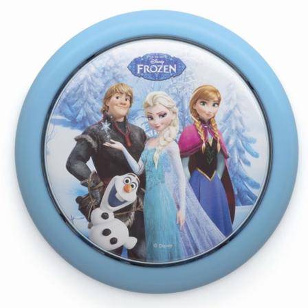 Disney Frozen - Nattlampa - Blå Multifärg