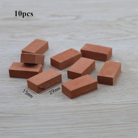 10 stk sandbord murstein simulering murstein 1 1