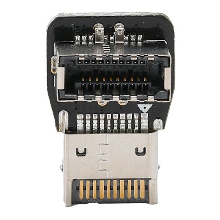 Intern Kontakt Hovedkort USB3.1 10G Type E 90 Graders Vinkeladapter Frontpanel PH74-B 10354
