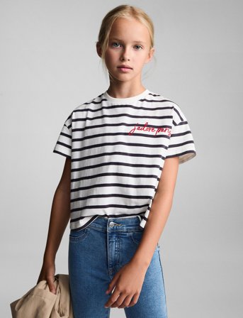 Mango Trumpet Jeans - Blue - 152