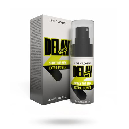 Delay Spray Pro 40 ml - Vuxen.fi - Liukuvoiteet - Vuxen.fi - Parempaa seksiä naiselle & miehelle