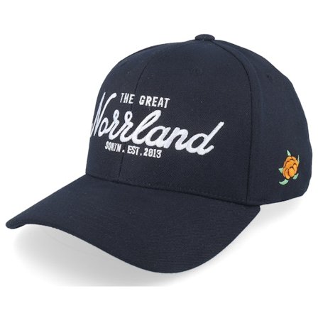 SQRTN - Black - adjustable - Cap - Great Norrland 120 Cap Black/White Adjustable - Hatstore