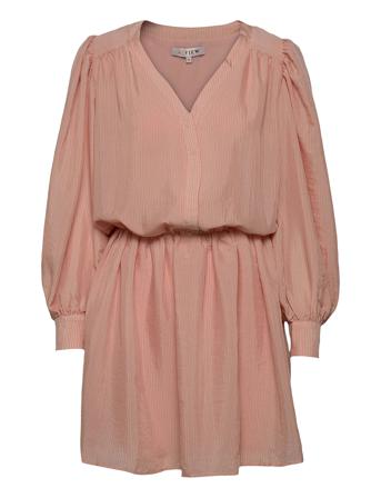 Karolinah Dress Pink A-View