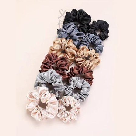 12 hårband i satin och siden, ZQKLA