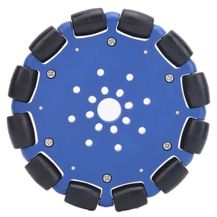 560400140120 Gummi Omni-Directionelle Hjul Robotdel Omni-Hjultilbehør