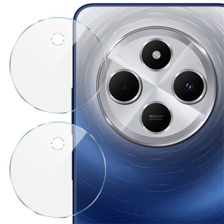 IMAK Xiaomi Redmi 14C 2-PACK Linsskydd Härdat Glas Transparent