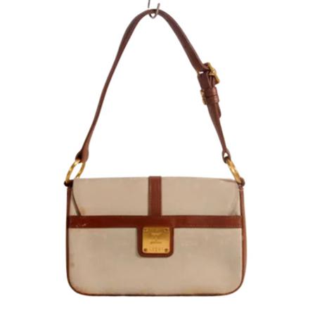 MCM Pre-owned, Pre-owned Fabric handbags Bruin, Dames, Maat:ONE Size