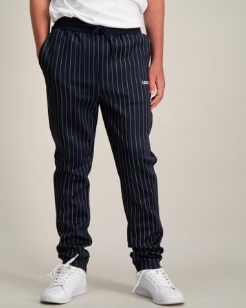 Les Deux Ballier Pinstripe Track Pants Kids Blauw Broeken Jongens - Kids Brand Store