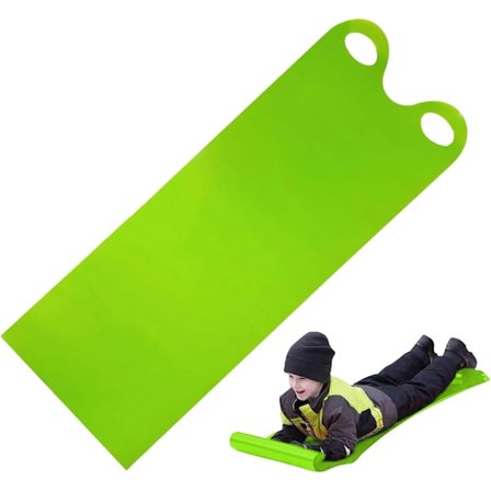 Lett sammenrullbar akebrett, bærbar akebrett med håndtak, sammenrullbar fleksibel akebrett flygende lett teppe snowboard akebrett for voksne og barn