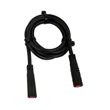 Forlængerledning til Elcykel med Stikkontakt 2-polet Hun til Hun Vandtæt Kabel Produktstørrelse: 80 cm L
